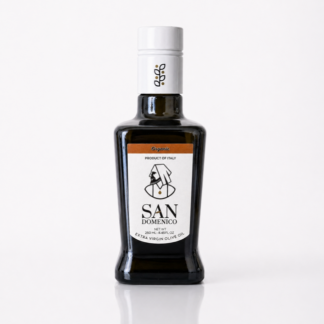 Olio Extravergine di Oliva Biologico San Domenico 250 ml - Campagna 2025/2026