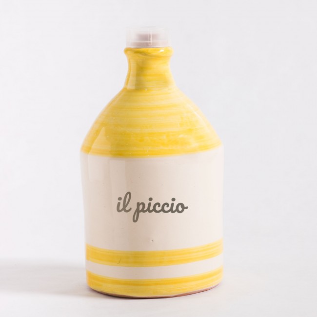 Words of Puglia | The "piccio". 500 ml handmade ceramic jar