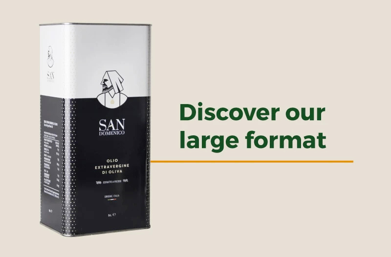 Tutto il gusto dell'olio evo bio