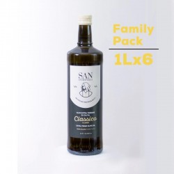 Formato famiglia Olio Extravergine di Oliva Classico 1000 ml x6 - Campagna 2024/2025 Formato famiglia Olio Extravergine di Oliva Classico 1000 ml x6 - Campagna 2024/2025