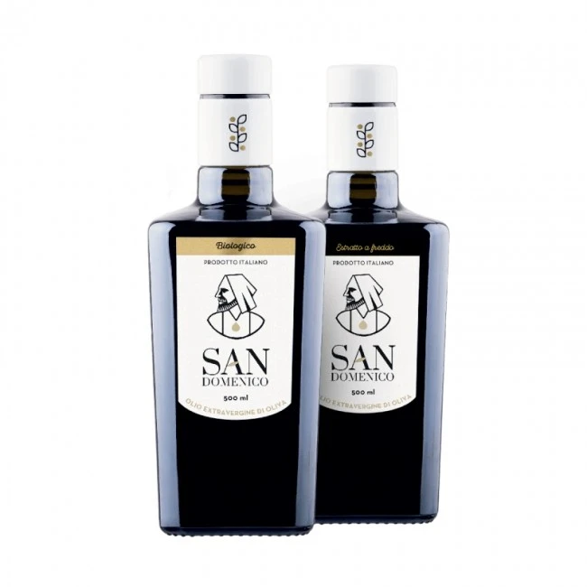 Assortimento Olio Extravergine di Oliva San Domenico 6x500 ml - Campagna 2024/2025 Assortimento Olio Extravergine di Oliva San Domenico 6x500 ml - Campagna 2024/2025
