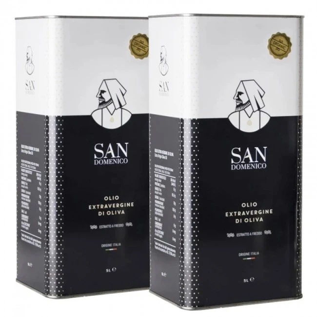 Olio Extravergine di Oliva Biologico San Domenico da 10 L - Campagna 2024/2025 Olio Extravergine di Oliva Biologico San Domenico da 10 L - Campagna 2024/2025